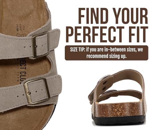 Project Cloud 100% Genuine Leather Flat Sandals Women Comfortable Beach Essentials Womens Sandals Memory Foam Vacation Essentials Comfy Women's Sandals Slides for Women Footwear - Image 6