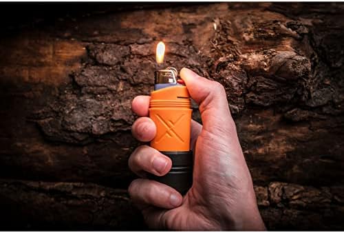 Exotac Men's Firesleeve Waterproof Lighter Holder - Orange, Medium - Image 3