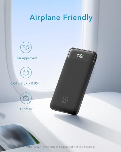 Charmast 20000mAh Power Bank with 4 Built-in Cables, 22.5W Fast Charging Portable Charger for iPhone, Android, iPad, No Extra Cords Needed for Travel, Work, Emergency - Image 7