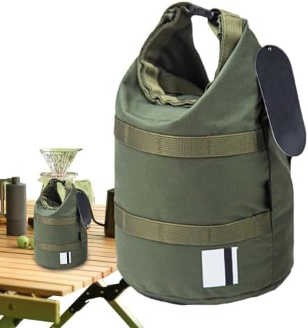 Camping Pot Storage Bag – Round Bottom Cooking Utensils Organizer | Large Carrier Travel Tote | Heavy Duty 500D Nylon Portable Hand Pouch For Fishing Hiking Hunting Kit Pans Lunch Box - Image 9