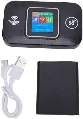 Annadue Portable 4G 5G LTE Mobile Hotspot Router, 300Mbps WiFi Device with Sim Card Slot, Up to 12 Devices, Pocket Hotspot for Travel, Plug and Play - Image 8
