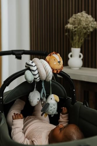 Nuby Baby Pram Spiral - Sensory Colourful Pram Toy | Early Development | Suitable from Birth (Animal Adventures) - Image 4