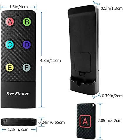 Key Finder with EXtra Transmitter, CHLOVOE Item Finder with 85dB Loud Beeps, Wireless Item Tracker, Keys, Wallet, Phone, Glasses, Luggage, Pet Tracker - Image 7