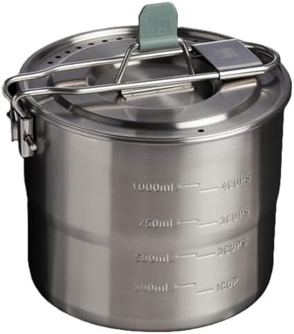 Stanley 1913 Wildfare Go Two Bowl Cookset 1.1L - Shale/Charcoal | 6 Piece Outdoor Camp Cook Set - Stainless Steel Pot With Lid - Packable - Image 2