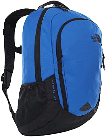 The North Face Connector Unisex Backpack - Backpack with Laptop Sleeve & Padded Back Panel for School, Work or Travel - One Size, Blue/Black