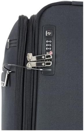 Samsonite Base Boost - Hand Luggage Suitcase 55 x 40 x 20 cm, Soft Luggage Cabin Trolley Suitable for Most Airlines, Including Ryanair & easyJet, TSA Lock, Lightweight, 39 L, Black - Image 8