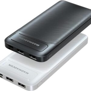 MAOMAOCON 2 Pack Power Bank 10600mAh power bank Fast Charging PD20W USB C Portable Charger Output and Input for Smartphones, Tablets and more
