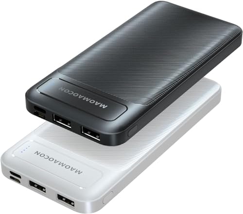 MAOMAOCON 2 Pack Power Bank 10600mAh power bank Fast Charging PD20W USB C Portable Charger Output and Input for Smartphones, Tablets and more