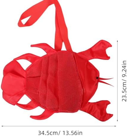 FOMIYES Boy Girl's Beach Mesh Bag Shell Collecting Toy Shell Storage for Beach Vacation Essentials Boy Girl Girls - Image 2