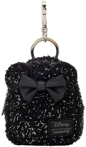 Loungefly Minnie Mouse Glitter Mystery Mini Backpack Keychain Charm - Image 6