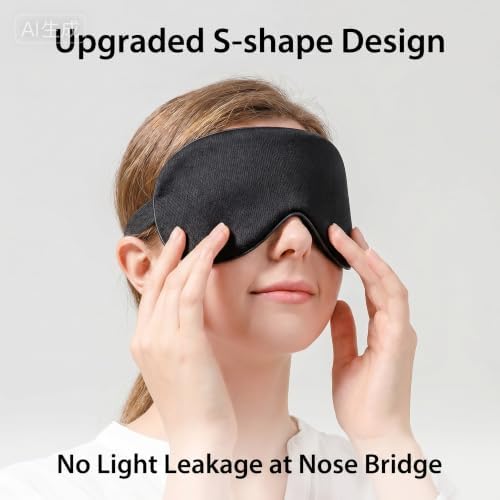 2 pcs Stuffable Neck Pillow for Travel with 2 eye masks, Soft Stuffable Neck Pillow for Travel Multifunctional U-Shaped Cushion Fillable with Clothes for Essentials Extra Luggage, Black and blue - Image 4