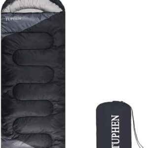 tuphen Sleeping Bag - 3-4 Seasons Camping Sleeping Bags for Adults for Hiking, Backpacking, Cold Weather & Warm Lightweight Travel Gear
