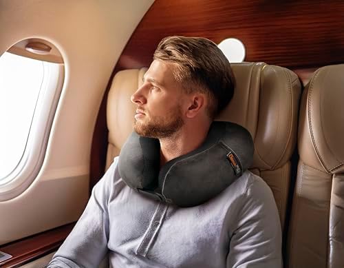 Go Travel Ultimate 3.0 Luxury Neck Pillow - Soft Memory Foam Support | Cushioned head & neck support for flights, coaches, cars and train journeys - Super Supportive & Ergonomic. Ref 489.101. - Image 2