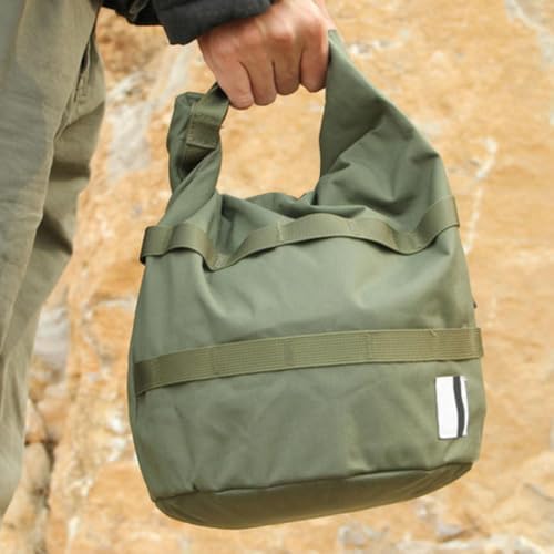 Camping Pot Storage Bag – Round Bottom Cooking Utensils Organizer | Large Carrier Travel Tote | Heavy Duty 500D Nylon Portable Hand Pouch For Fishing Hiking Hunting Kit Pans Lunch Box - Image 2