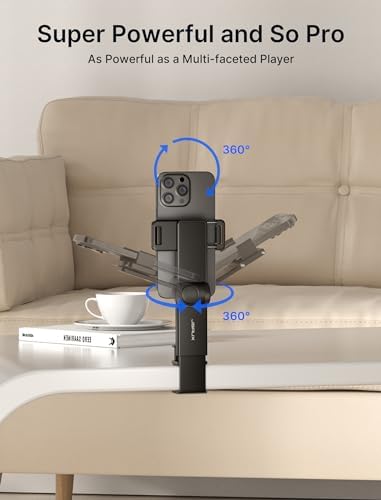JSAUX Airplane Travel Essentials, Airplane Phone Holder, Travel Accessories for Flying,360 Degree Rotation Phone Holder, Hands-free for Plane Flying - Image 9