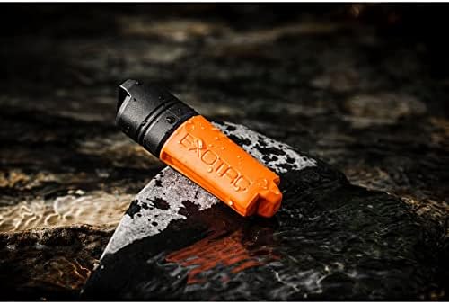 Exotac Men's Firesleeve Waterproof Lighter Holder - Orange, Medium - Image 6