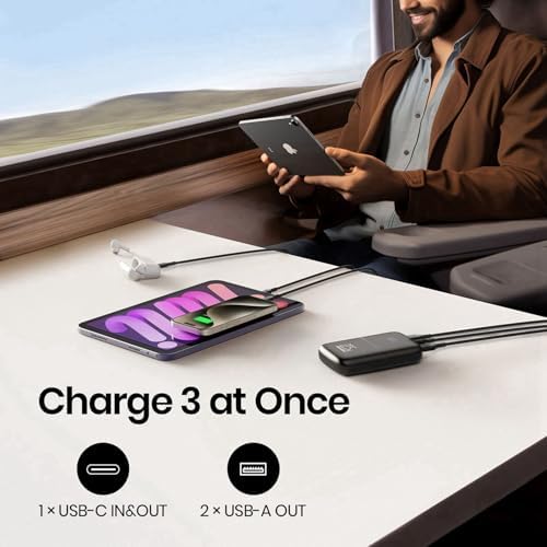 INIU Power Bank, Ultra Compact 10000mAh 22.5W Fast Charging Portable Charger, Flight-Safe Travel USB C External Phone Battery Pack with LED Display & Stand for Xiaomi iPhone 17 Samsung S26 Google etc - Image 11