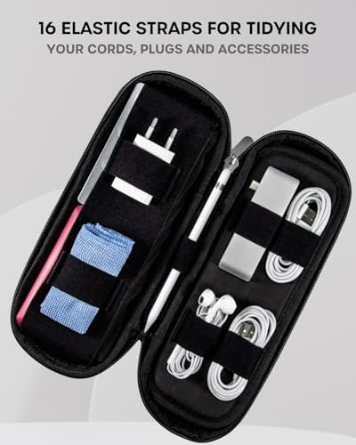 Electronics Travel Organizer for Charger & Laptop Accessories | Small Cable Bag Organiser for Tech Gadgets & Travel Essentials | Tech Pouch & Power Bank Case for Camera Accessories (Camo) - Image 4