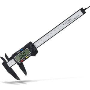 Digital Vernier Caliper, Adoric 0-6" Calipers Measuring Tool - Electronic Micrometer Caliper with Large LCD Screen, Auto-off Feature, Inch and Millimeter