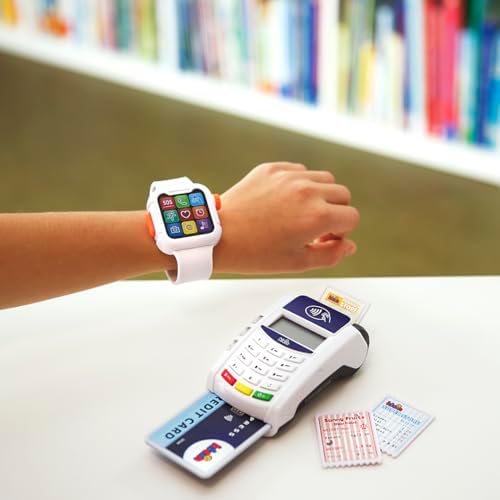 Theo Klein 7276 PoS Terminal and Smart Watch | Interactive toy with light, sound, and contactless payment function | Toy for children aged 3 and up - Image 5