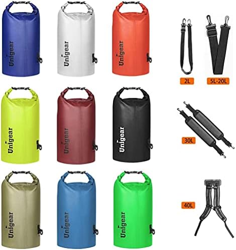 Unigear Waterproof Bags/Waterproof Bags/Dry Bag (2L/5L/10L/20L/30L/40L) for Outdoor Activities and Water Sports, Camping, Boating, Kayaking, Fishing with Waterproof Phone Pouch - Image 6