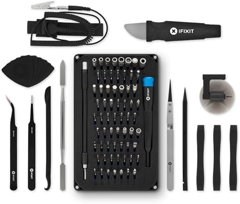 iFixit Pro Tech Toolkit (Black) - Electronics, Smartphone, Computer & Tablet Repair Kit