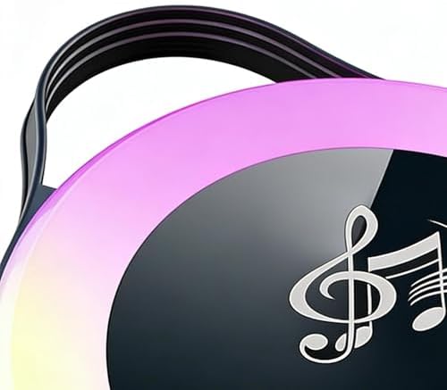 Portable Speaker | With RGB Light, Rechargeable, Hi-Fi Sound - Induction Speaker - Innovative Technology Gadget for Home, Office, RV, Travel, Camping, Picnic, Birthday - Image 7