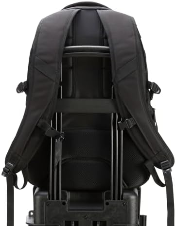 Amazon Basics 17-Inch Laptop Backpack, Water Resistant Rucksack for Business Travel, Work or School, Padded Shoulder Straps, Black - Image 6