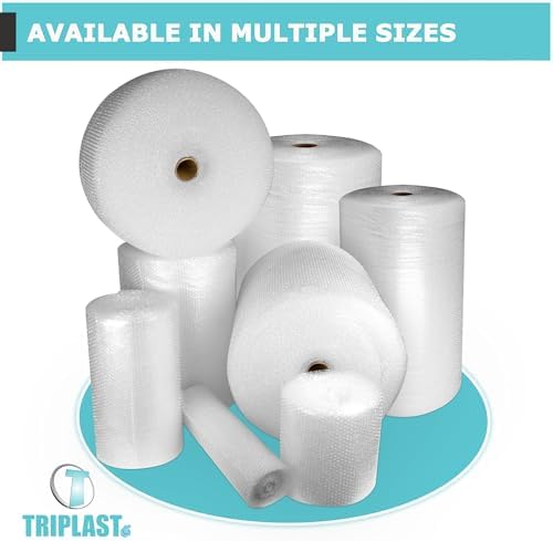 Triplast Bubble Wrap Roll (Pick Any Size: 500mm x 60m) – Strong & Durable Air Bubbles Cushioning for Fragile Items – Packaging Essential for Moving House, Shipping Parcels & Packing Storage Boxes - Image 6