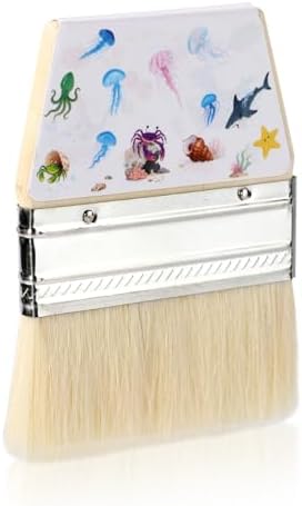 Beach Removal Cleaner Brush, Quick Dry & Reusable Sand Cleaning for Kids Adults Women, Must-Have Remover Essentials for Travel Vacation Summer Sandbox Activities Accessories (Ocean Creature Style)
