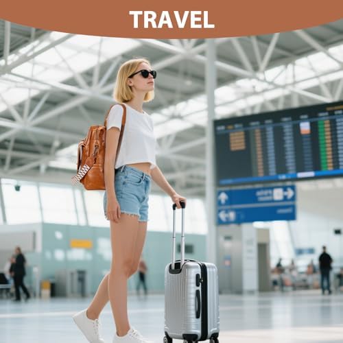 Leathario Backpack Womens, Vegan Leather Rucksack Bag for Women, Ladies Fashion Backpacks for Work University Travel Business - Image 10