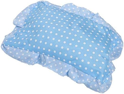 Baby Travel Bed Crib, Foldable Baby Infant Cradle Anti-Bug Tent with Protective Mosquito Net, Portable with Mattress Pillow for 0-18 Month Baby Infant Outdoors and Indoors(Blue/Pink)(Blue) - Image 7