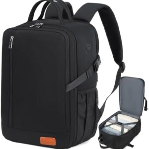 Lossga for Ryanair Cabin Bags 40x30x20 Anti Theft Carry-ons Underseat Travel Backpack Cabin Size Hand Luggage Bag with Water Bottle Holder