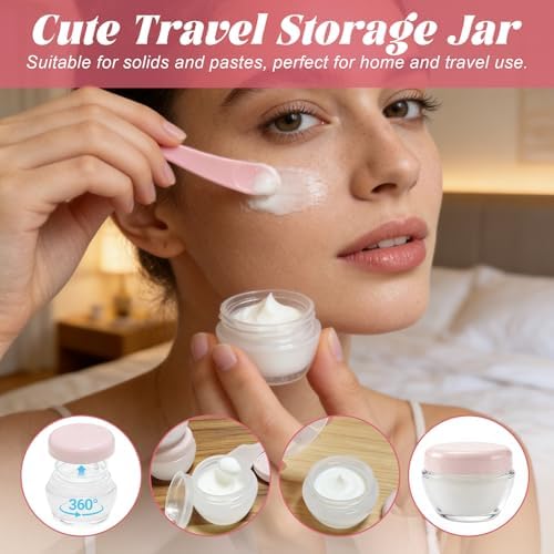 18 Pack Travel Bottle Set for Toiletries Travel Containers Leakproof Refillable Squeezable Travel Accessories for Skincare Lotion Shampoo - Image 3