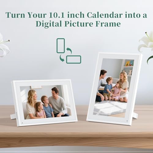 Smart Digital Calendar,10.1 inch Electronic Calendar Family Planner Chore Chart-HD Touchscreen Interactive Display for Family Schedules,Syncs with Google/iCloud,Wall Mount Included,Gifts for Women Men - Image 7