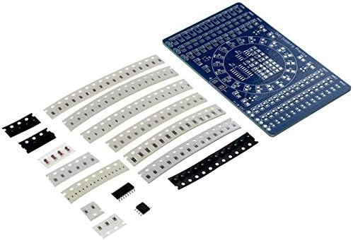 Rotating LED SMD NE555 Soldering Practice Board DIY Kit Fanny Skill Training DIY Kit Electronic PCB Board Module Suit - Image 3