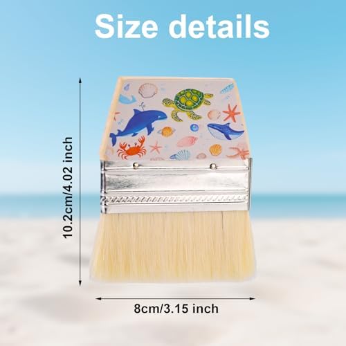 Lyreh Beach Sand Removal Brush, Quick Dry & Reusable Sand Wipe Off Mitts for Kids Adults Women, Must-Have Beach Essentials for Travel Vacation Summer Sandbox Activities - Image 2