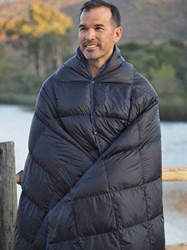 Get Out Gear Down Camping Blanket - Outdoor Lightweight Packable 650 Fill Power Down Blanket Compact Waterproof and Warm Backpacking Quilt for Camping Hiking Travel Hammock - Image 6