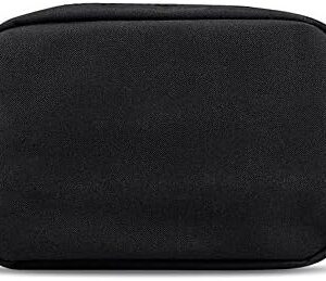 Universal Electronics/Accessories Soft Carrying Case Bag, Durable & Light-weight,Suitable for Out-going, Business, Travel and Cosmetics Kit (Black-Small)
