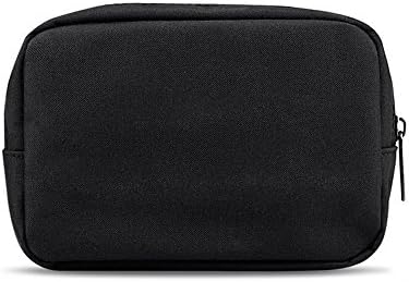 Universal Electronics/Accessories Soft Carrying Case Bag, Durable & Light-weight,Suitable for Out-going, Business, Travel and Cosmetics Kit (Black-Small)