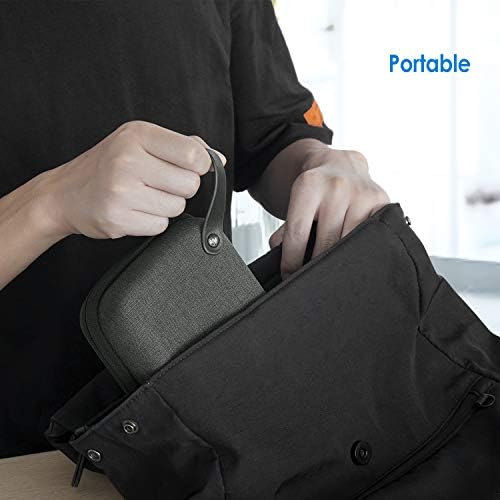 JETech Travel Accessories Organizer Case, Gadget Pouch Portable Electronic Pouch for MacBook Power Adapter, Cable, Stylus Pen, SD Card, Power Bank, USB Flash Drive - Image 6