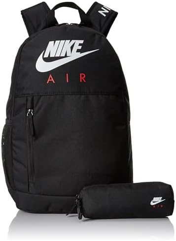 Nike Y NK ELMNTL BKPK - SMU SP23, Black/Black/(University RED), One Size - Image 6