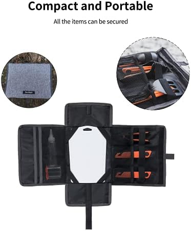 Fire-Maple Chef Camp Kitchen Set | Portable 6 pc Kit with Folding Tongs, Spatula, Spoon | Essential Outdoor Gear for Backpacking, Car Camping, Fishing, BBQ, and Travel - Image 4