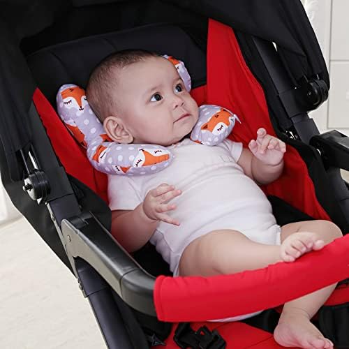 Baby Car Travel Pillow Infant Head Neck Support Pillow Car Seat Cushion Newborn Toddler Car Sleeping Pillow Kids U-shaped Head Neck Protector Pillow Headrest Pillow For Car Seat Pushchair Stroller - Image 6