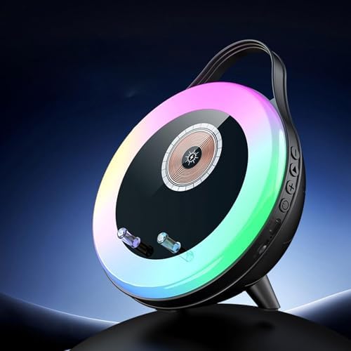 Portable Speaker | With RGB Light, Rechargeable, Hi-Fi Sound - Induction Speaker - Innovative Technology Gadget for Home, Office, RV, Travel, Camping, Picnic, Birthday - Image 9
