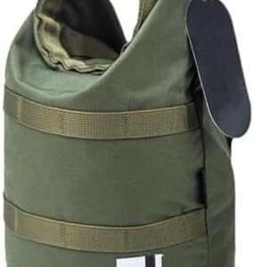 Camping Pot Storage Bag – Round Bottom Cooking Utensils Organizer | Large Carrier Travel Tote | Heavy Duty 500D Nylon Portable Hand Pouch For Fishing Hiking Hunting Kit Pans Lunch Box