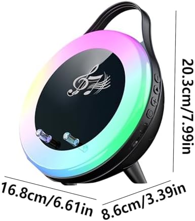 Portable Speaker | With RGB Light, Rechargeable, Hi-Fi Sound - Induction Speaker - Innovative Technology Gadget for Home, Office, RV, Travel, Camping, Picnic, Birthday - Image 5