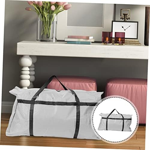 Ipetboom Large Capacity Storage Bag Multi Use Oxford Cloth Luggage Bag for Travel Convenient Handle for Easy Carrying for Moving Clothes Books Daily Essentials - Image 9