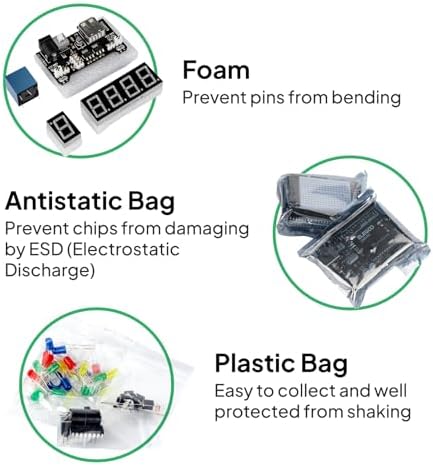 ELEGOO UNO R3 Project Super Starter Kit Compatible with Arduino IDE with Tutorial for Beginner - Image 9