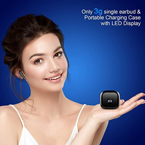 Wireless Earbuds, Bluetooth 5.4 Headphones in Ear with 4 ENC Noise Cancelling Mic, Bluetooth Earbuds 40H Playtime, Ear Buds HiFi Stereo Deep Bass Wireless Earphones, IP7 Waterproof, USB-C Fast Charge - Image 6